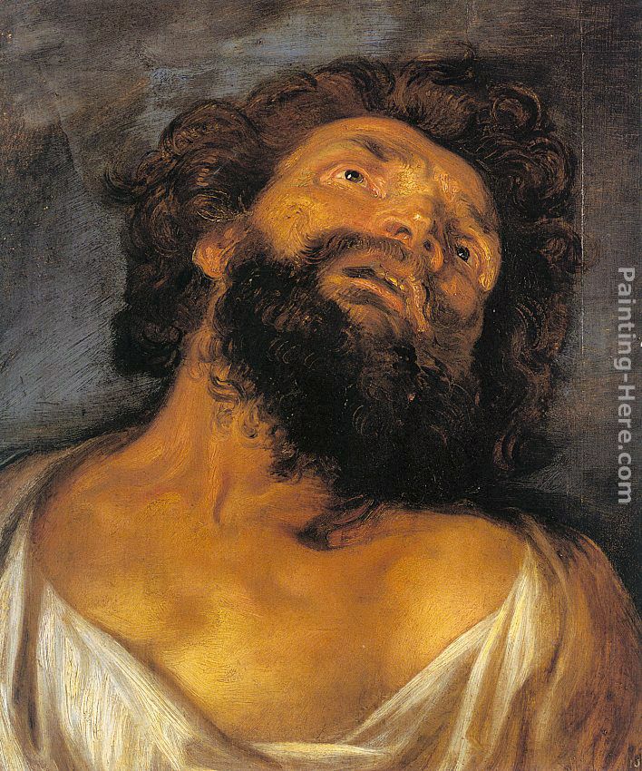 Head of a Robber painting - Sir Antony van Dyck Head of a Robber art painting